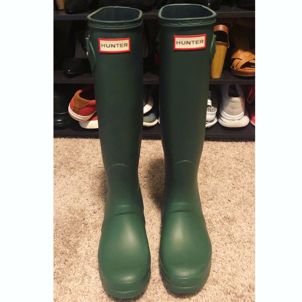 Tall Hunter Boots - Green